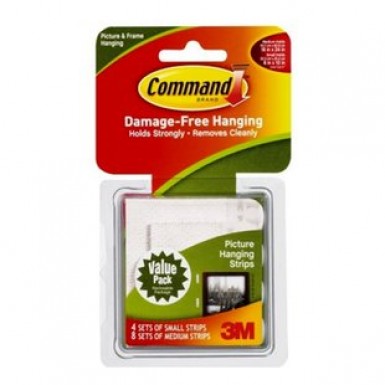 3M Command(TM) Strips for wooden and upvc window frames