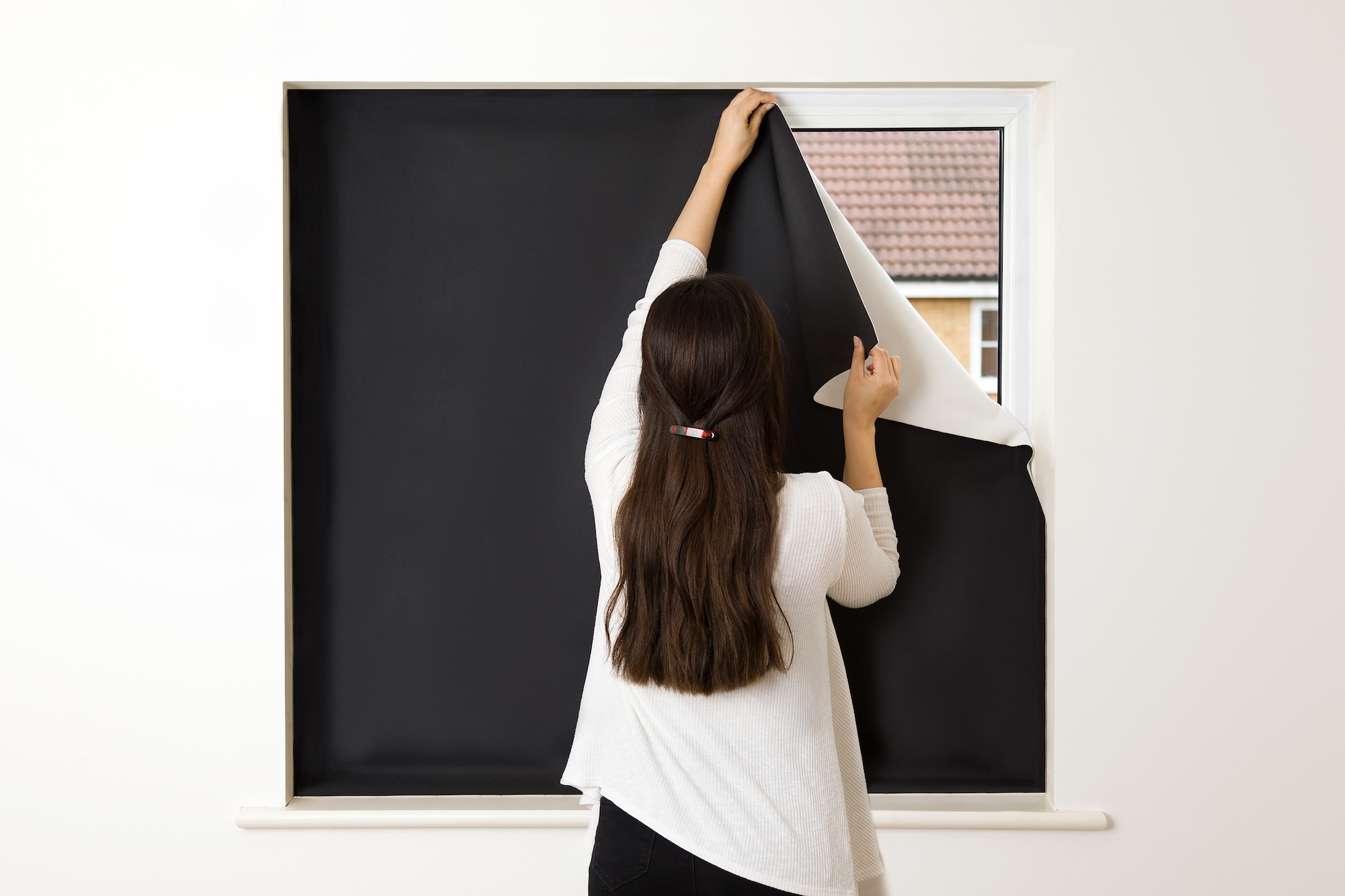 easyblackout kit, seconds fabric, black, Size 5: 270 x 135cm