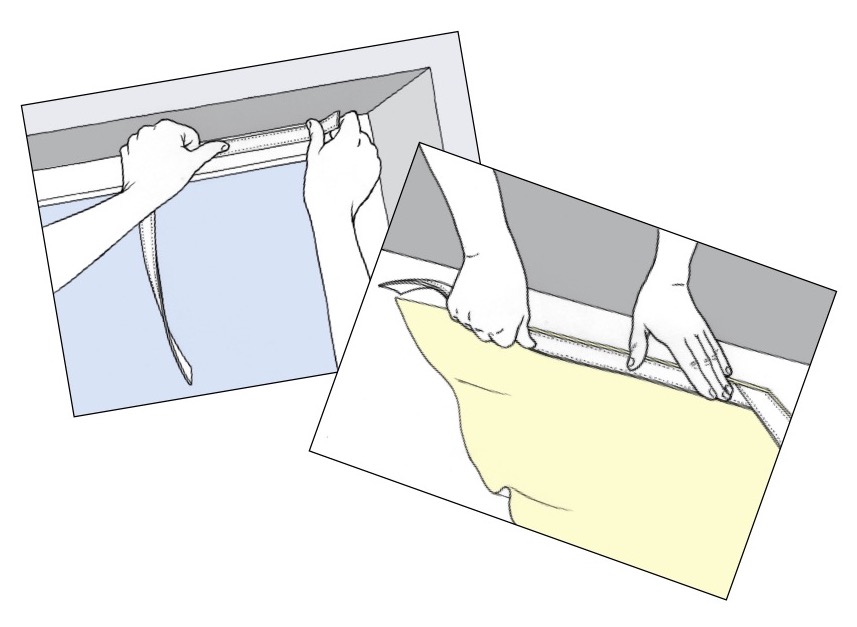 Frame and Fabric Fastener tapes