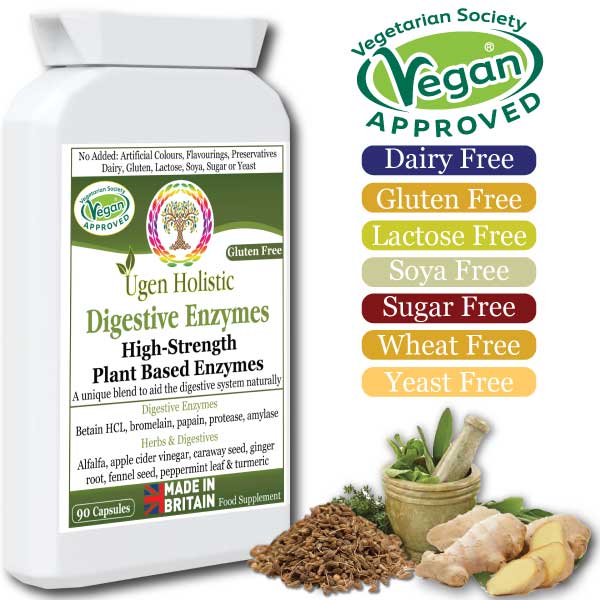 Digestive Enzymes High Strength Plant Enzymes