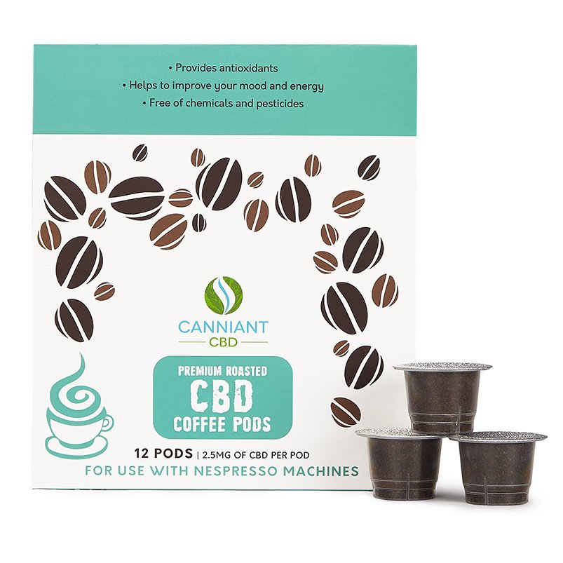 Canniant 30mg CBD Nespresso Coffee Pods Pack of 12